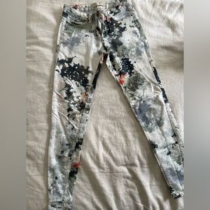 Zara Printed Jeans